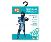 Strój dla dzieci Niebieski Ninja rozm.120/130cm