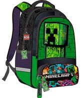 Školní batoh Minecraft: Creeper (objem 23 litrů|36 x 42 x 15 cm)