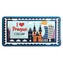 GIFTY CITY Plechová značka 15x30 cm I Love Prague