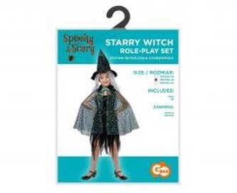 Zestaw dla dzieci Błyszcząca Czarownica 120/130cm