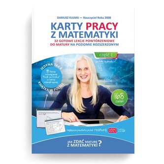 KARTY PRACY Z MATEMATYKI POZIOM ROZSZERZONY 2 WYD 2025 KARTY PRACY Z MATEMATYKI POZIOM ROZSZERZONY 2 WYD 2025