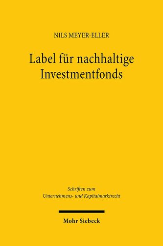 Label für nachhaltige Investmentfonds