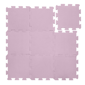 Pěnová podložka Puzzle 30x30 cm 9ks, Sugar Pink Pěnová podložka Puzzle 30x30 cm 9ks, Sugar Pink