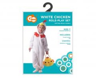 Zestaw dla dzieci Biała Kurka rozm. 92/104cm