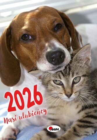Kalendarz ścienny A3 2026 Nasi ulubieńcy