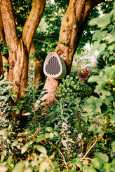 Hmyzí hotel - Essential bee hotel - fibrous grey 18 cm