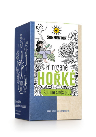 Sonnentor Přirozeně hořké bio 32,4 g, porc. dvoukomorový
