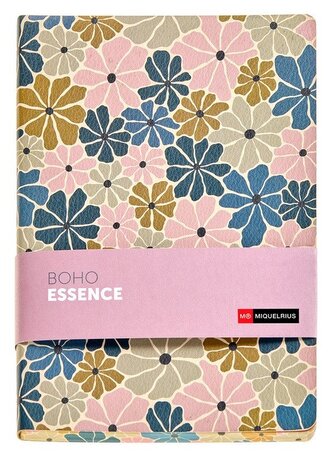 Miquelrius poznámkový zápisník BOHO ESSENCE - mix barev A5