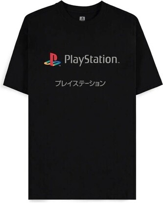 Tričko Difuzed PlayStation - Japanese Logo S