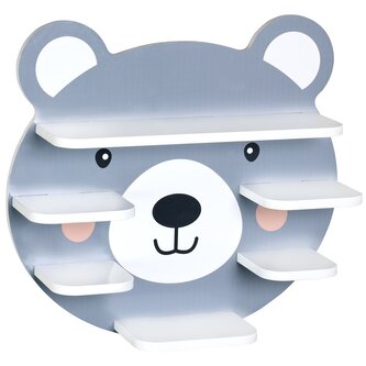 Nástěnná police, motiv medvěd KESPER 17785