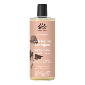 Urtekram Regenerační šampon Nordic Berry BIO 500 ml - pro lesklé a hebké vlasy