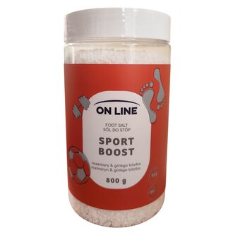 On line sůl na koupel NOHOU Sport boost 800 g