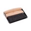 Smetáček+lopatka dřevo/kov mini s magnetem BLACK