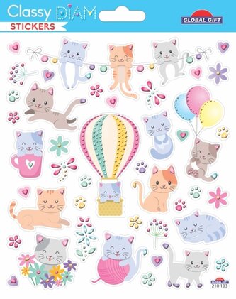 samol. GG CLS 210103 Cats and flowers