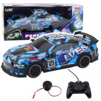 Autko Sportowe R/C niebieskie