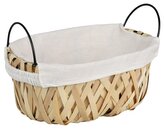 Košík na chléb a ovoce 25 x 17 x 15 cm, dřevěné proutí KESPER 19641