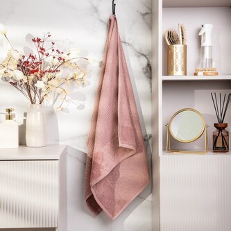 Ręcznik | NASIA | bawełniany różowy | 70x130 cm | 896700