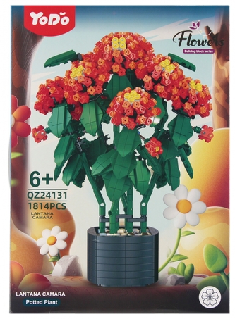 Klocki konstrukcyjne Kwiaty 1814szt MEGA CREATIVE 567491 Klocki konstrukcyjne Kwiaty 1814szt MEGA CREATIVE 567491