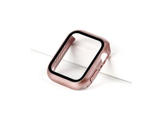 Ochranné pouzdro se sklíčkem pro Apple Watch 45mm,Růžovo-zlatý