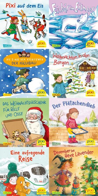 Pixi-Weihnachts-Box 40: Pixi unterm Weihnachtsbaum (8x8 Exemplare)