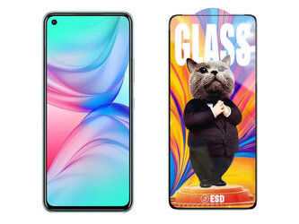 3D Ochranné tvrzené sklo na Infinix HOT 10/X682B/X682C - Mr. Cat ESD