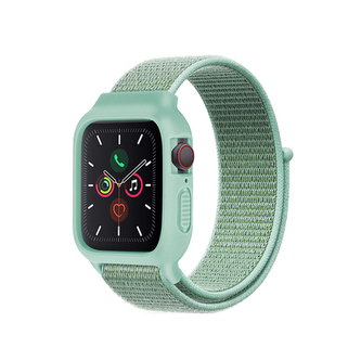 Nylonový set 2v1 pro Apple Watch 38/40/41/42(S10)mm,Tyrkysová