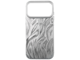 Tvrzený kryt se vzorem pírka na iPhone 17 Pro Max