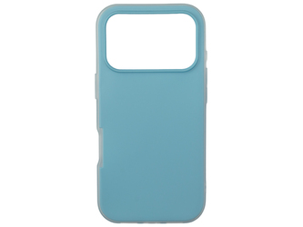 Frosted nebesky modrý kryt pro iPhone 17 Pro Max
