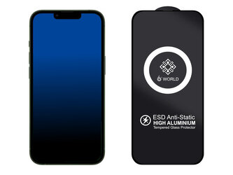 ESD 3D Ochranné tvrzené sklo na iPhone 13 Pro Max