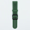 Jednobarevný řemínek s přezkou 22mm,Tmavě zelená