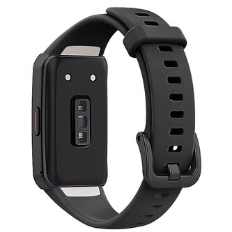Jednobarevný náhradní řemínek pro Honor Band 6,Černá,Honor Band 6
