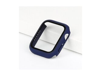 Ochranné pouzdro se sklíčkem pro Apple Watch 45mm,Tmavě Modrý
