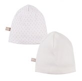 EWA 906694 Czapka Smerfetka 2-pak ecru 68