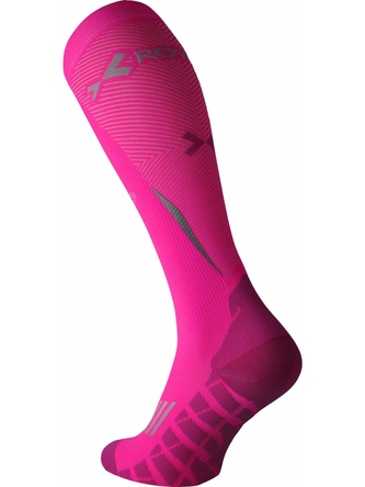 Royal Bay - Energy kompresní podkolenky neon růžové - 39-41/C2