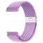 Pletený řemínek 22mm,Světle fialový