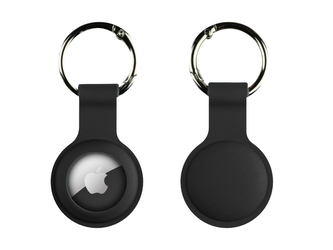 Silikonová klíčenka pro Airtag,Tmavě šedá