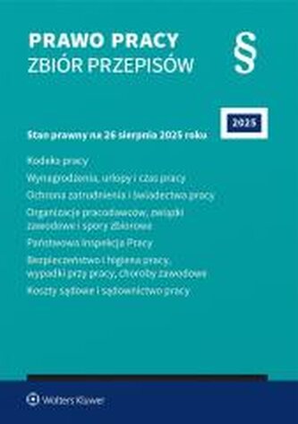 Kodeks pracy. Zbiór przepisów 2025