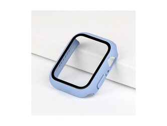 Ochranné pouzdro se sklíčkem pro Apple Watch 44mm,Světle modro-šedý