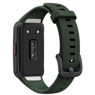 Jednobarevný náhradní řemínek pro Honor Band 6,Tmavě zelená,Honor Band 6