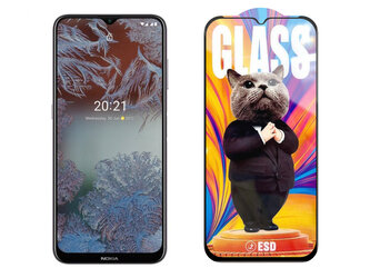 3D Ochranné tvrzené sklo na Nokia G10 - Mr. Cat ESD