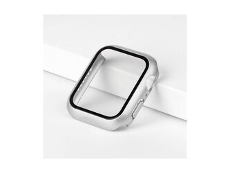 Ochranné pouzdro se sklíčkem pro Apple Watch 46mm,Metalicky stříbrný