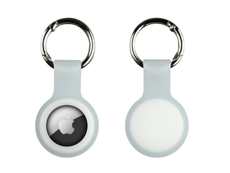 Silikonová klíčenka pro Airtag,Průhledná