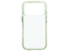 Tvrzený kryt se světle zelenými okraji pro iPhone 17 Pro Max
