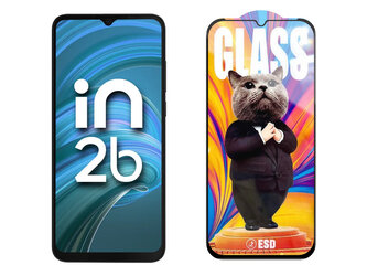 3D Ochranné tvrzené sklo na Micromax In 2b - Mr. Cat ESD