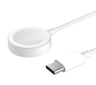 Nabíjecí kabel Apple Watch USB-C bílý