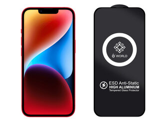ESD 3D Ochranné tvrzené sklo na iPhone 14 Pro