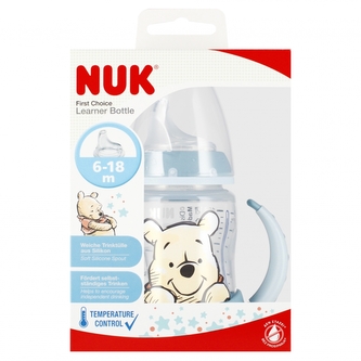 NUK Butelka 150 ml 6-18m z uchwytem First mix Kubuś 10215340 NUK Butelka 150 ml 6-18m z uchwytem First mix Kubuś 10215340