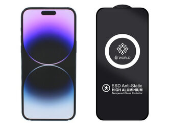 ESD 3D Ochranné tvrzené sklo na iPhone 14 Pro Max