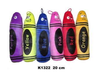 PLUSZAK KREDKA 20CM ORANGE SA