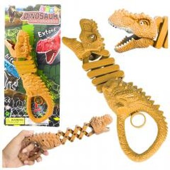 Gryzący szkielet dinozaura pistolet pomarańcz Gryzący szkielet dinozaura pistolet pomarańcz